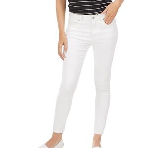 Mid pie Darcy white jeans